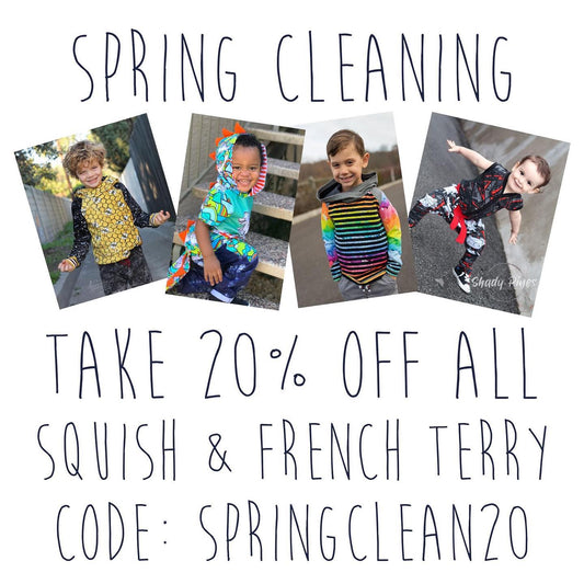 The Squish and French Terry...