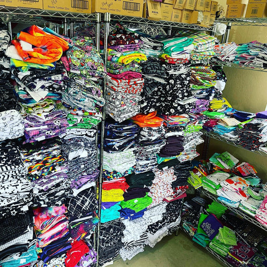Fabric, tumblers, candy, stickers and...
