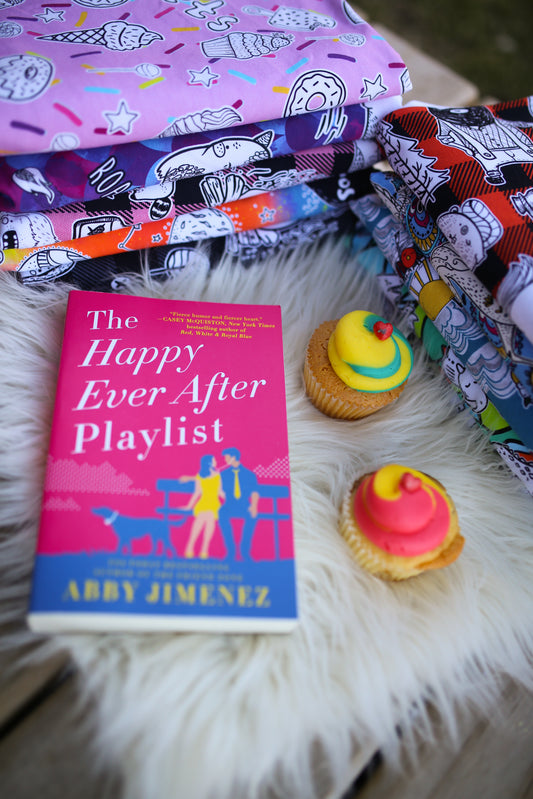GIVEAWAY: Win 2 yards of fabric and a SIGNED copy of The Happy Ever After Playlist!