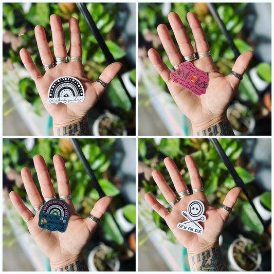 New vinyl stickers i