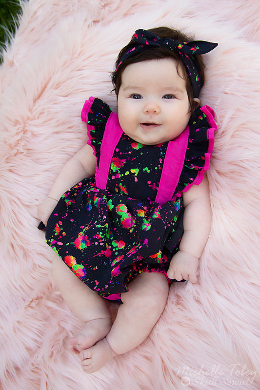 Sew all the Rockerbye Rompers!