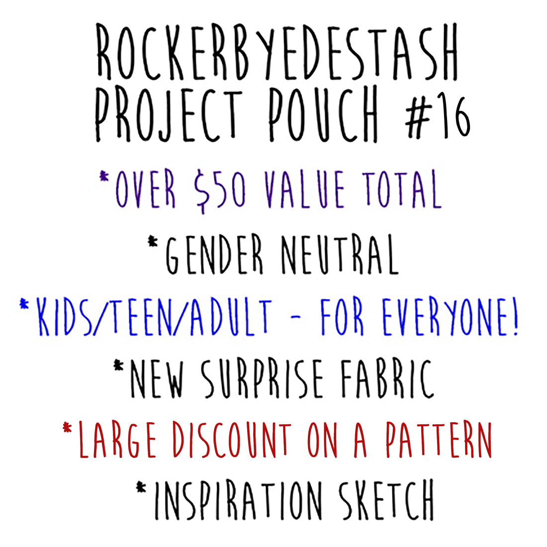 Project Pouch 15 extras AND PP16 PreOrder!