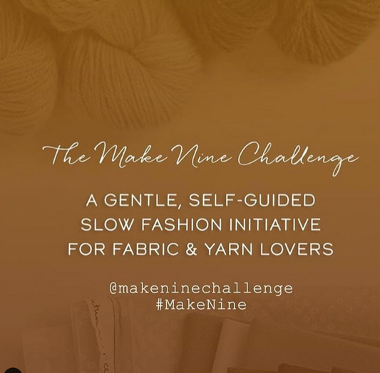 It's that time of year again- Make Nine Challenge!