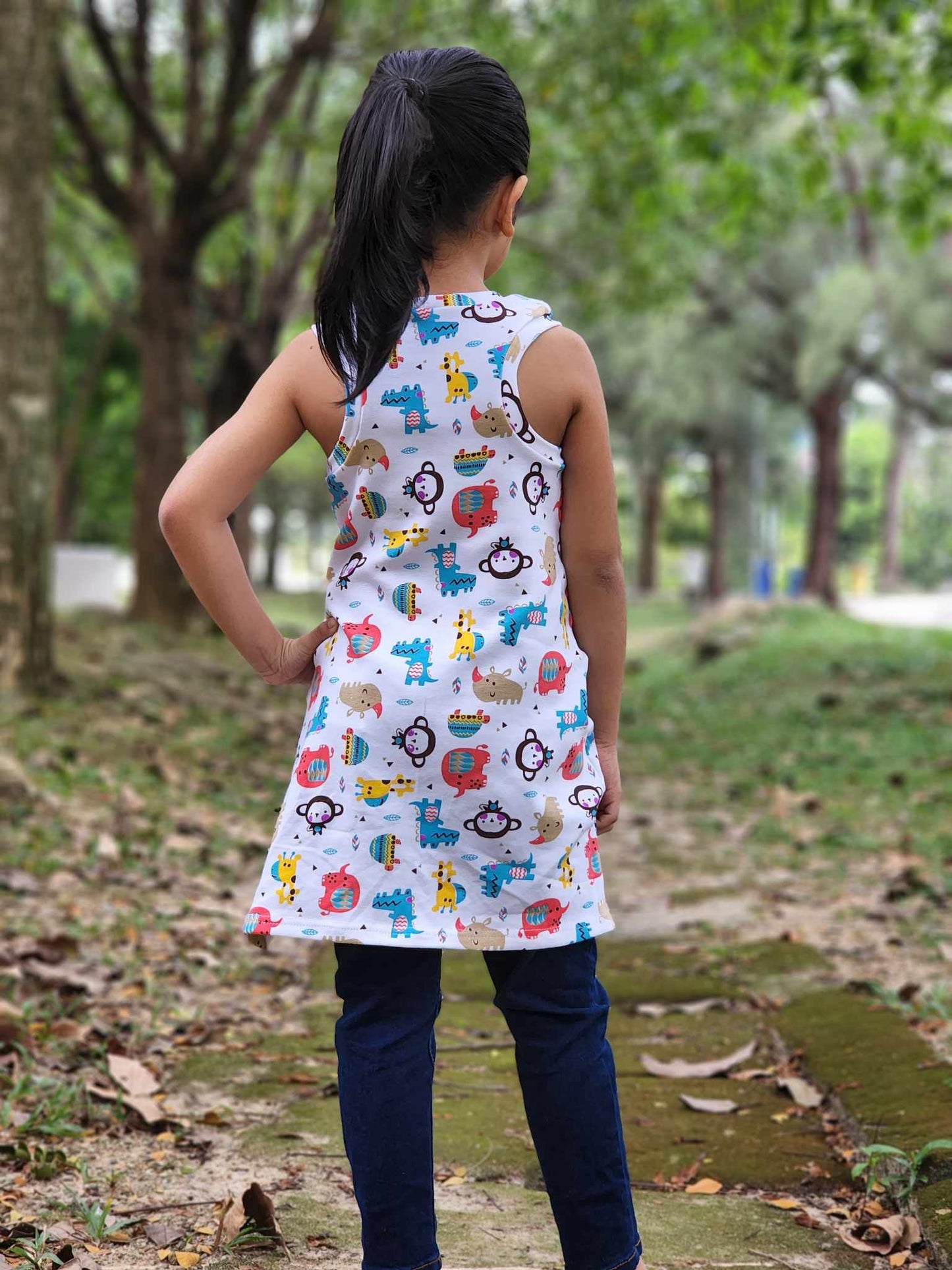 The Hideaway Hoodie Dress Sewing Pattern (PDF)