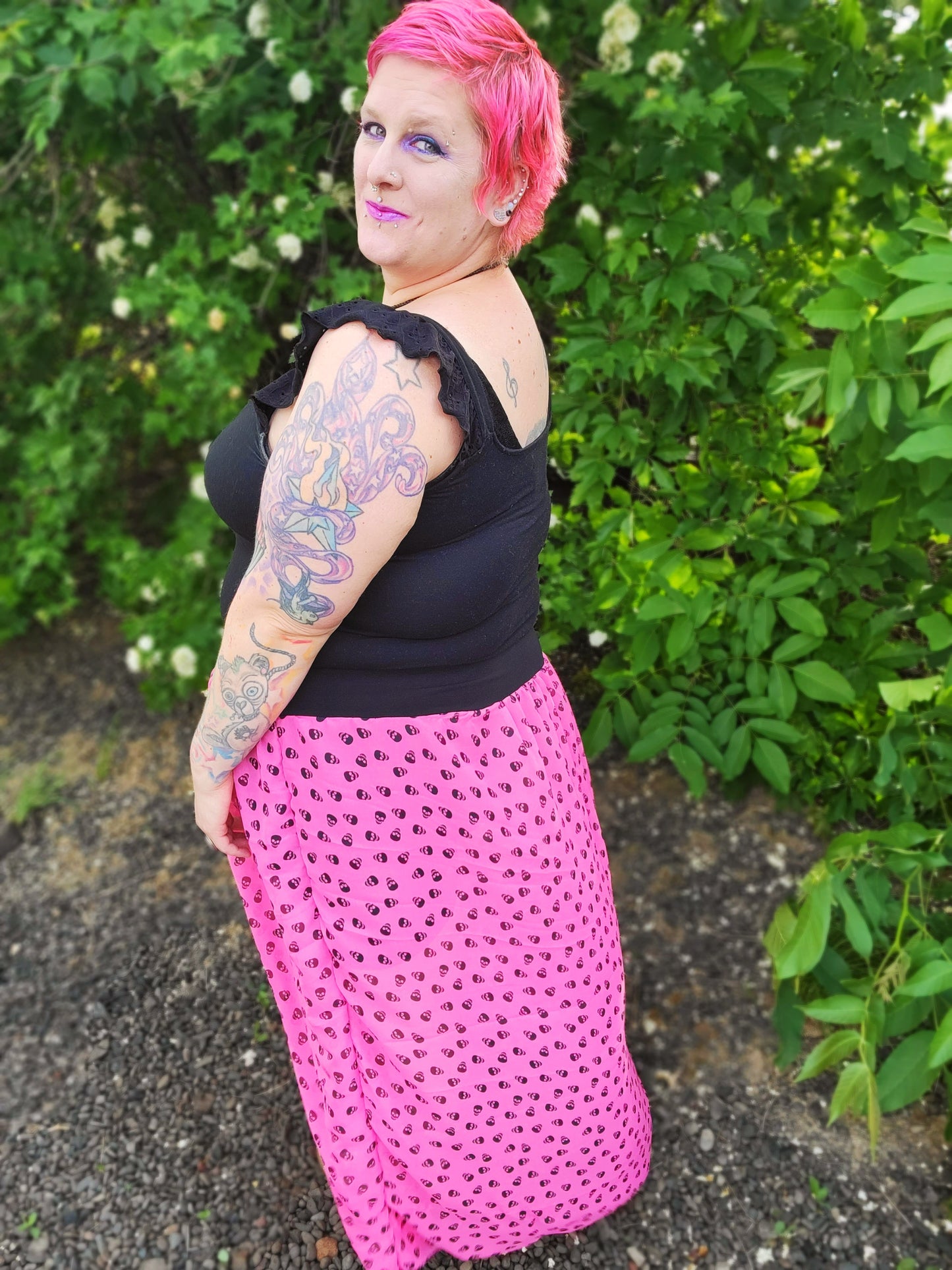Peek A Booty Skirt Brief and Shorts- Digital PDF Sewing Pattern - Size 28" hip to 83" hip