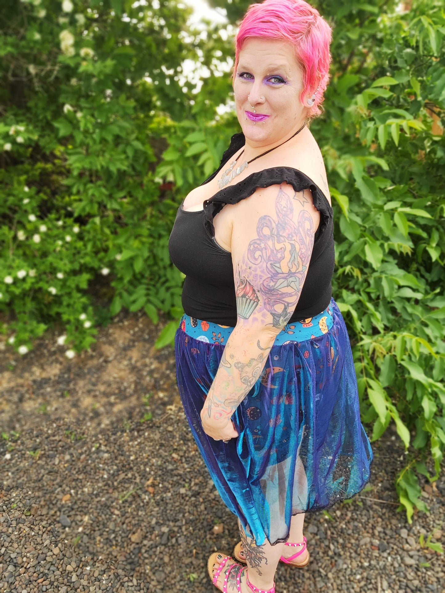 Peek A Booty Skirt Brief and Shorts- Digital PDF Sewing Pattern - Size 28" hip to 83" hip
