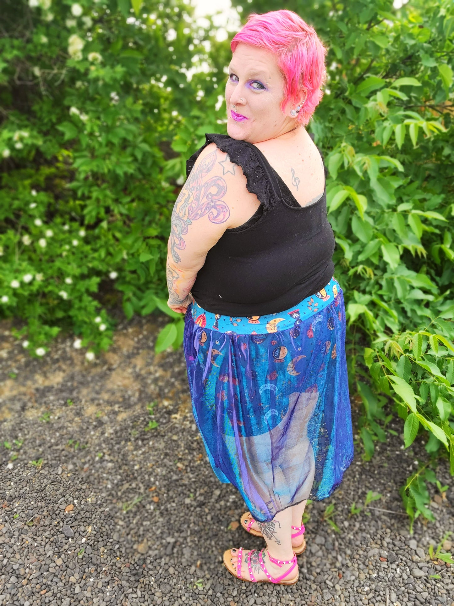 Peek A Booty Skirt Brief and Shorts- Digital PDF Sewing Pattern - Size 28" hip to 83" hip