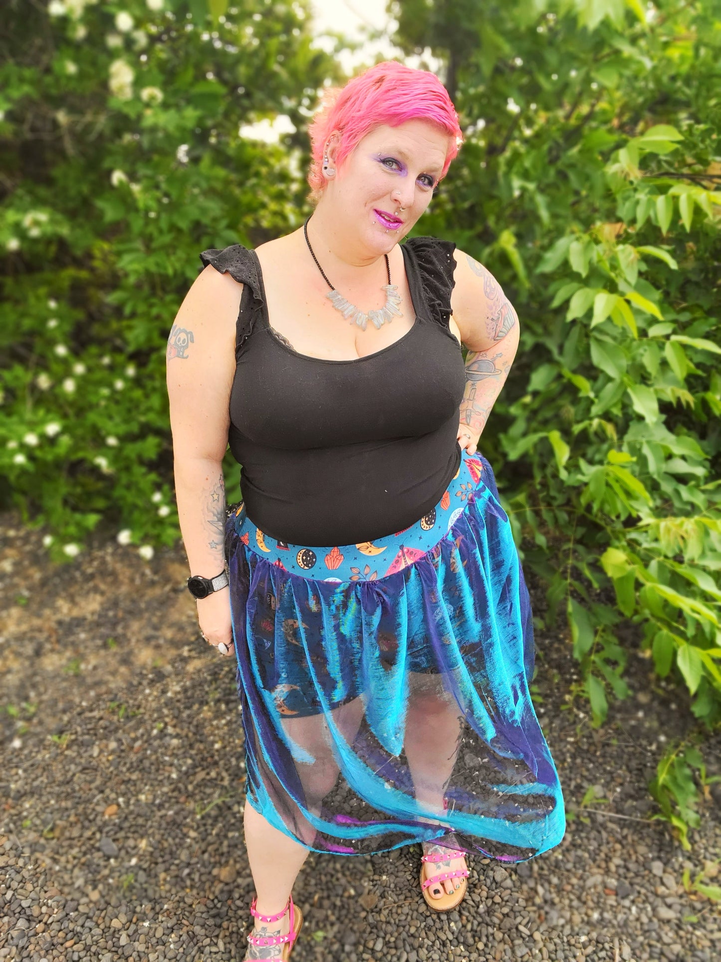 Peek A Booty Skirt Brief and Shorts- Digital PDF Sewing Pattern - Size 28" hip to 83" hip