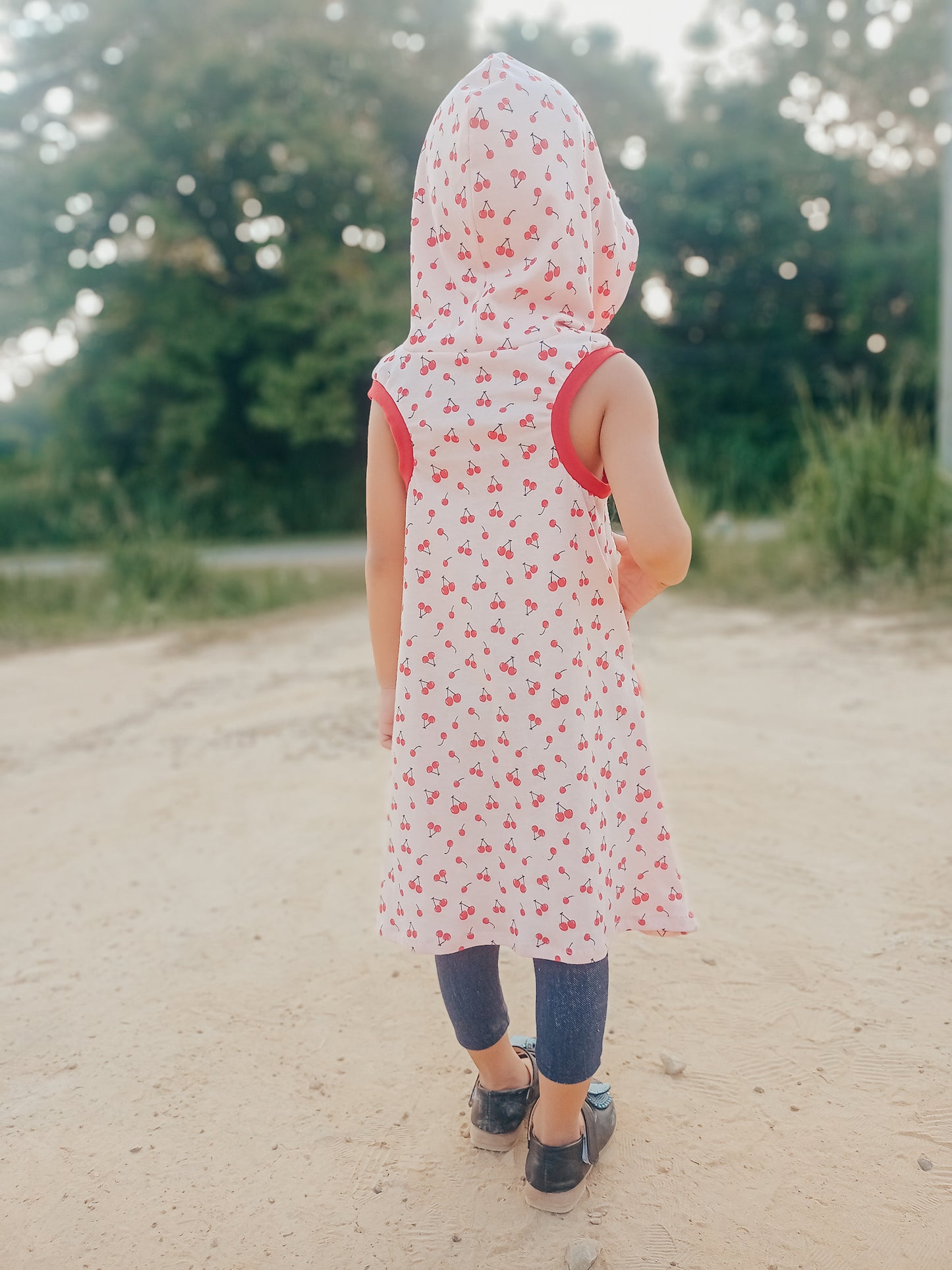 The Hideaway Hoodie Dress Sewing Pattern (PDF)