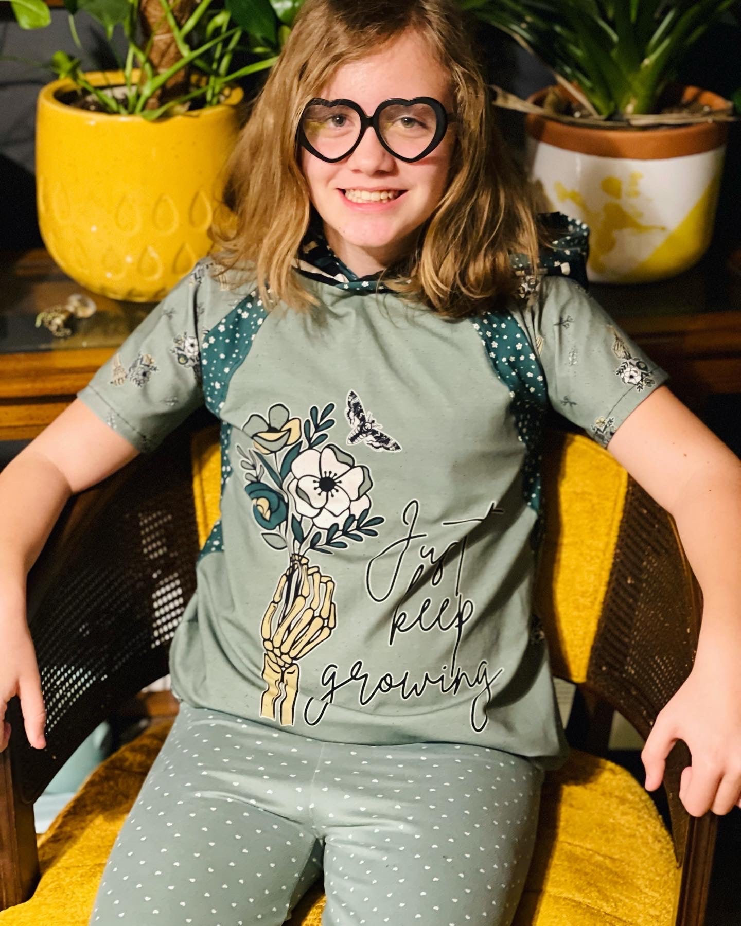 Kids Rockin Raglan Tee - Multiple options available - Short Sleeve, Gathered Sleeve, Long Sleeve Digital PDF Sewing Pattern