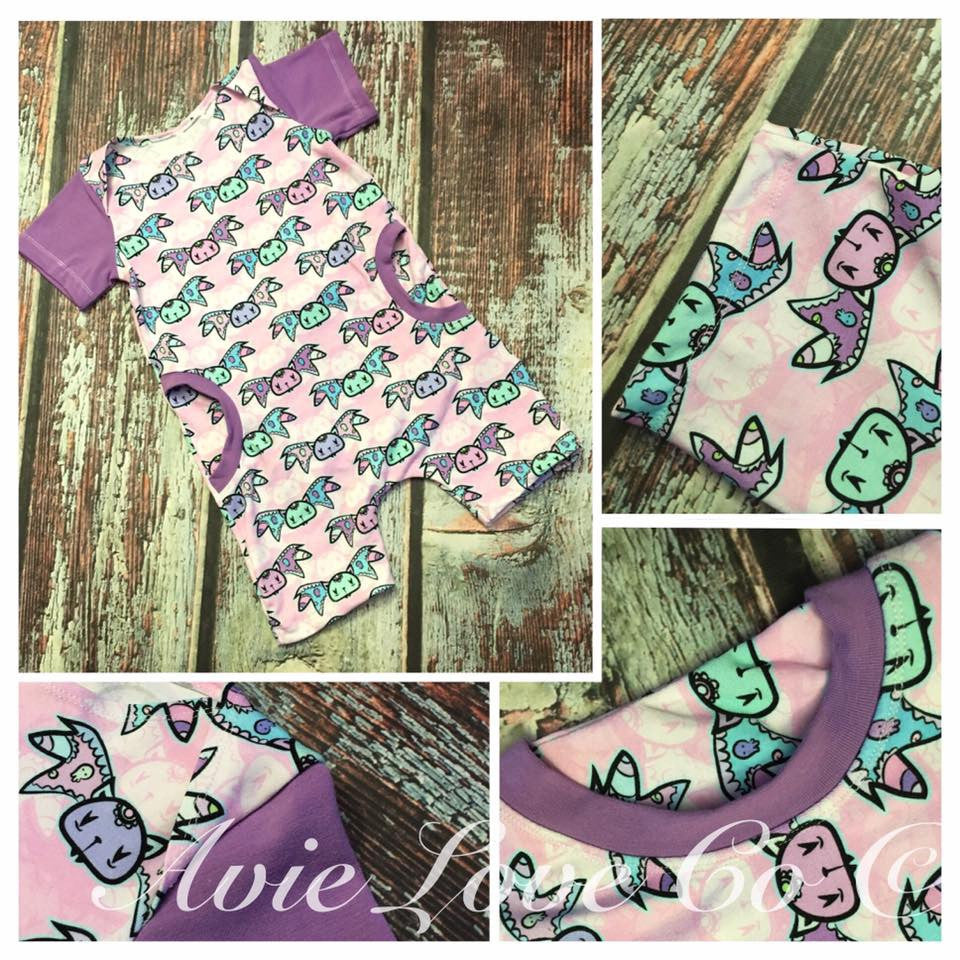 Pick-A-Pocket Romper PDF sewing pattern