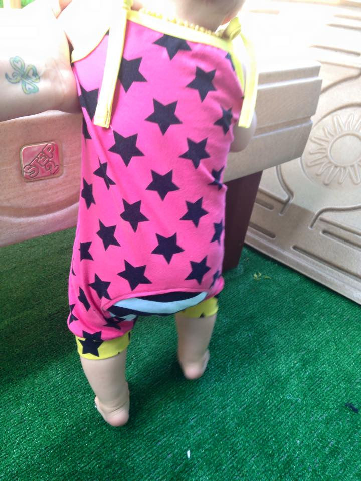 Eliana Romper Sewing Pattern (PDF)
