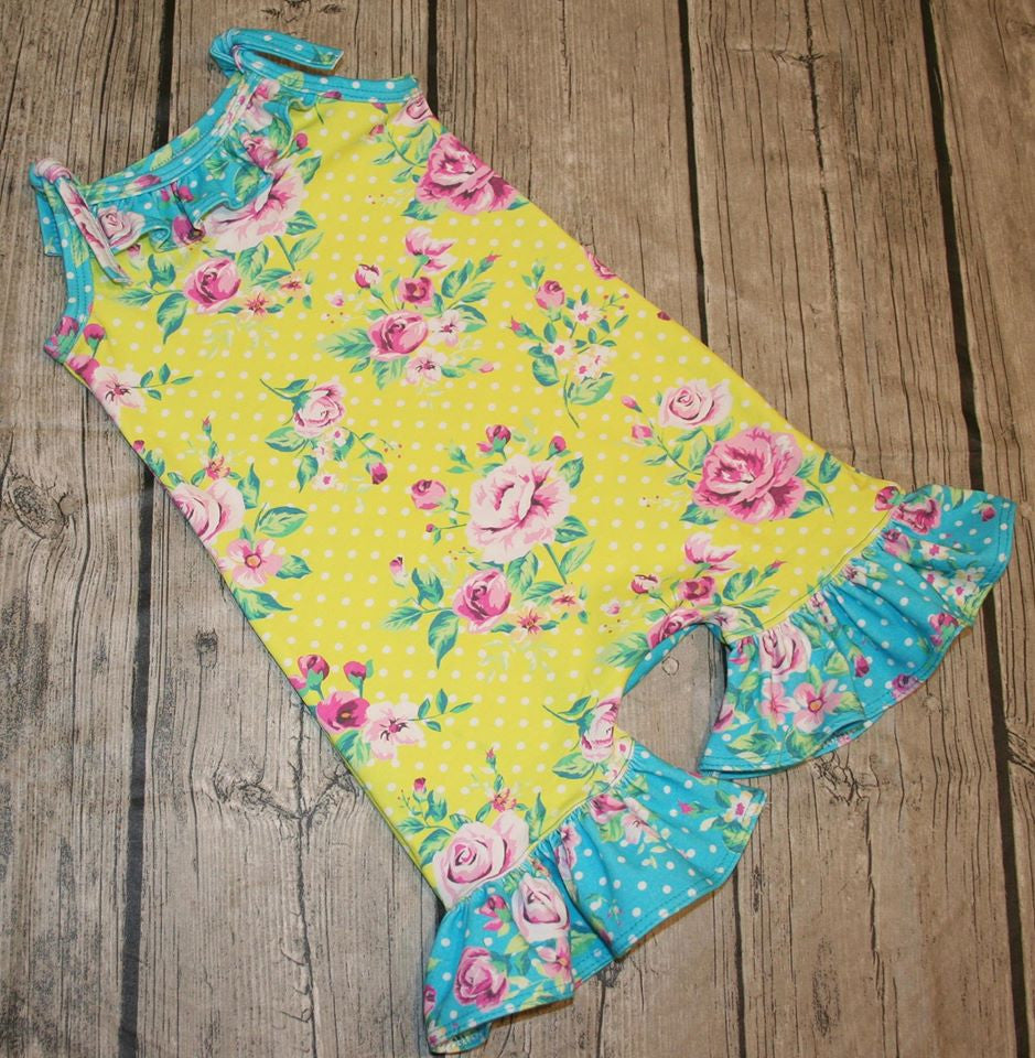 Eliana Romper Sewing Pattern (PDF)