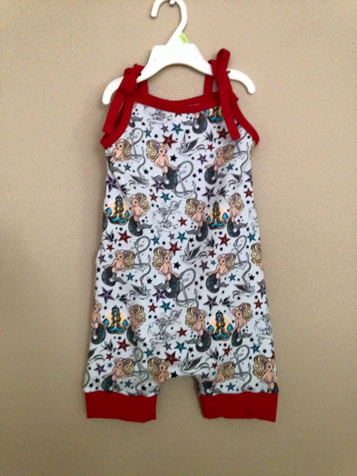 Eliana Romper Sewing Pattern (PDF)