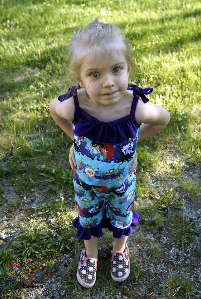 Eliana Romper Sewing Pattern (PDF)