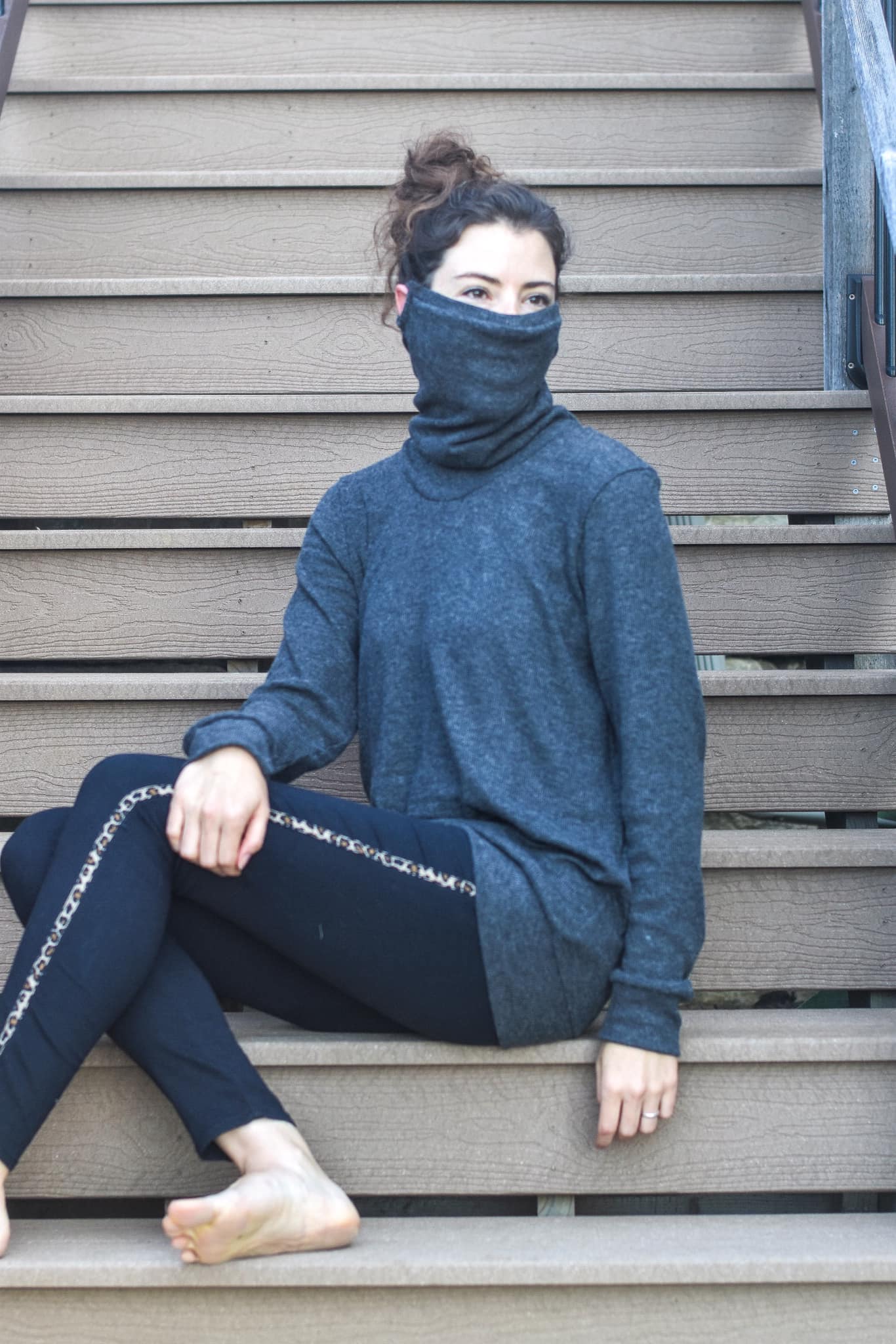 Later Gaiter Shirt for Adults - PDF SEWING PATTERN - Projector/A0 files included
