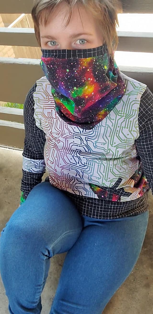 Later Gaiter Shirt for Adults - PDF SEWING PATTERN - Projector/A0 files included