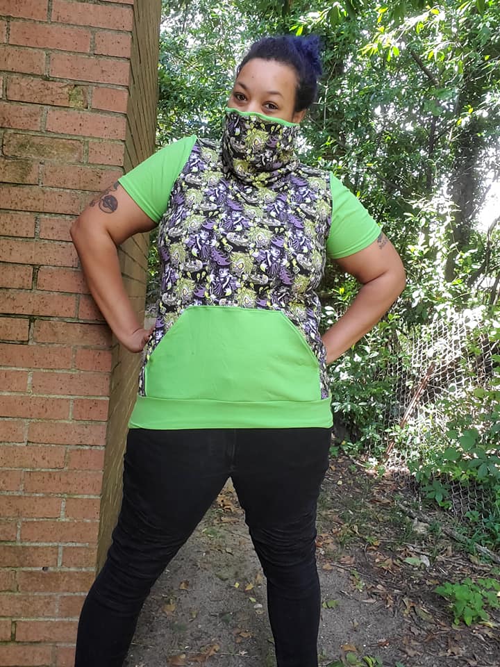 Later Gaiter Shirt for Adults - PDF SEWING PATTERN - Projector/A0 files included