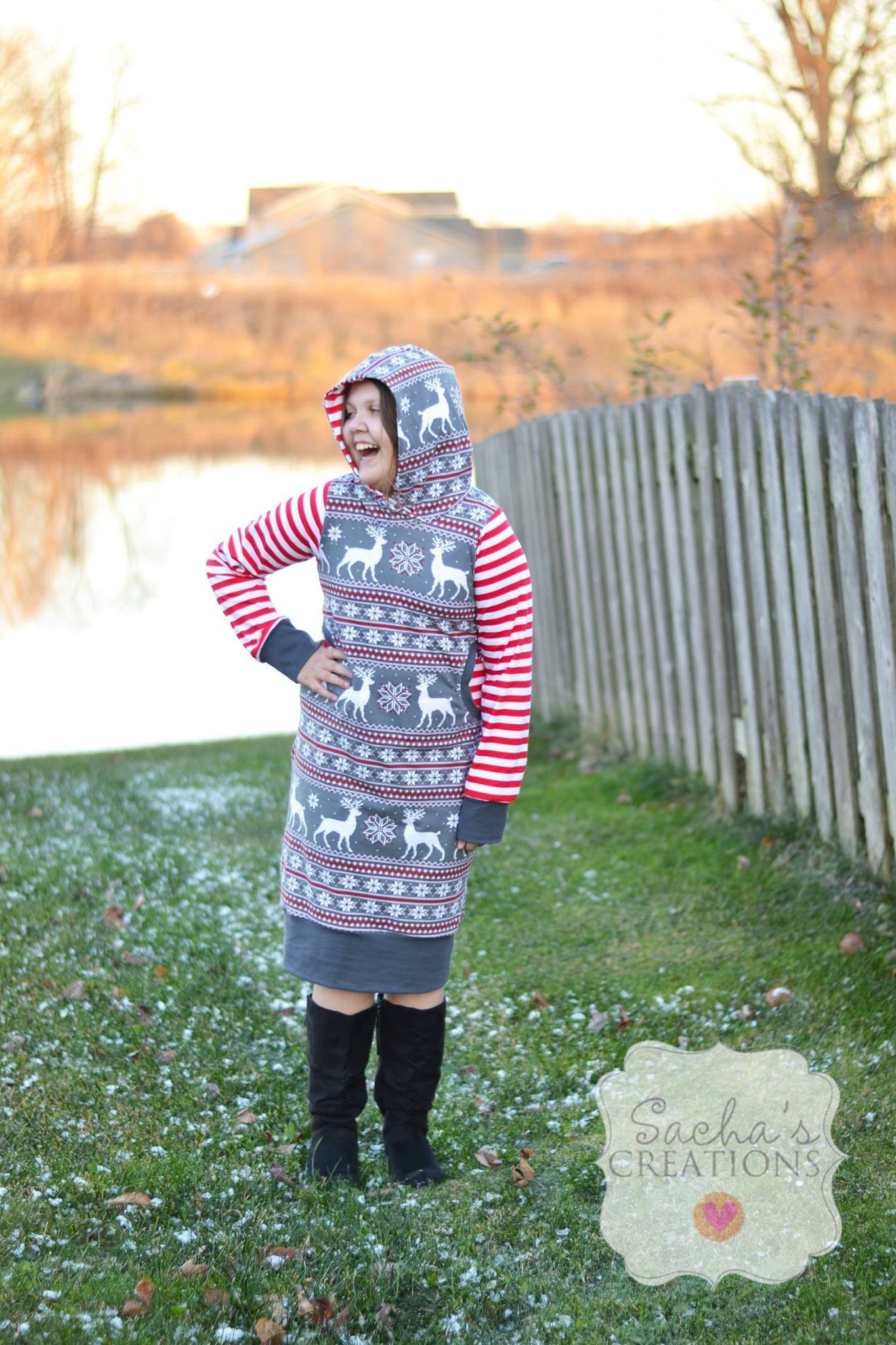 Meena's Tunic Dress PDF sewing pattern