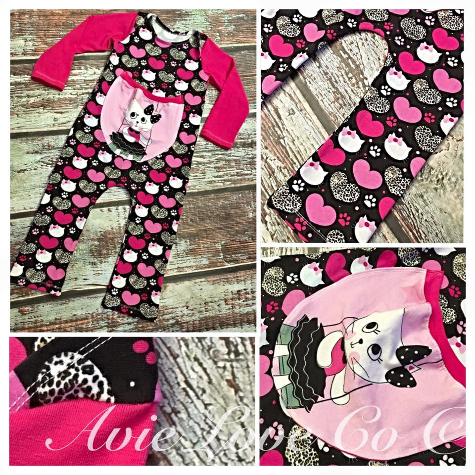 Pick-A-Pocket Romper PDF sewing pattern