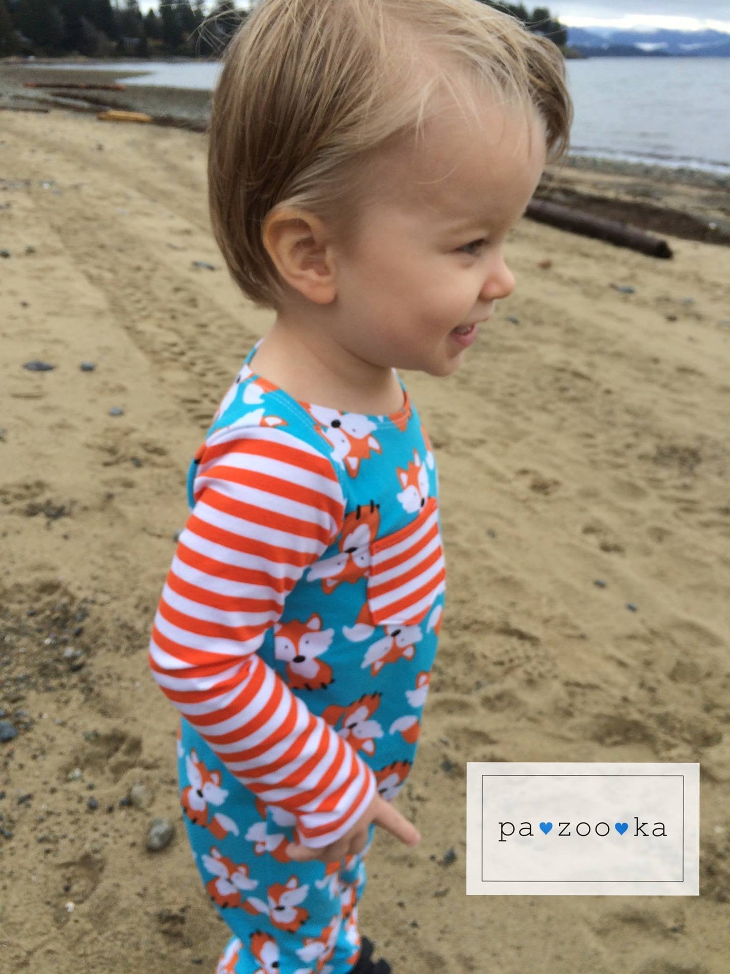 Pick-A-Pocket Romper PDF sewing pattern