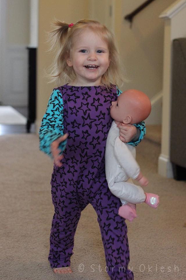 Pick-A-Pocket Romper PDF sewing pattern