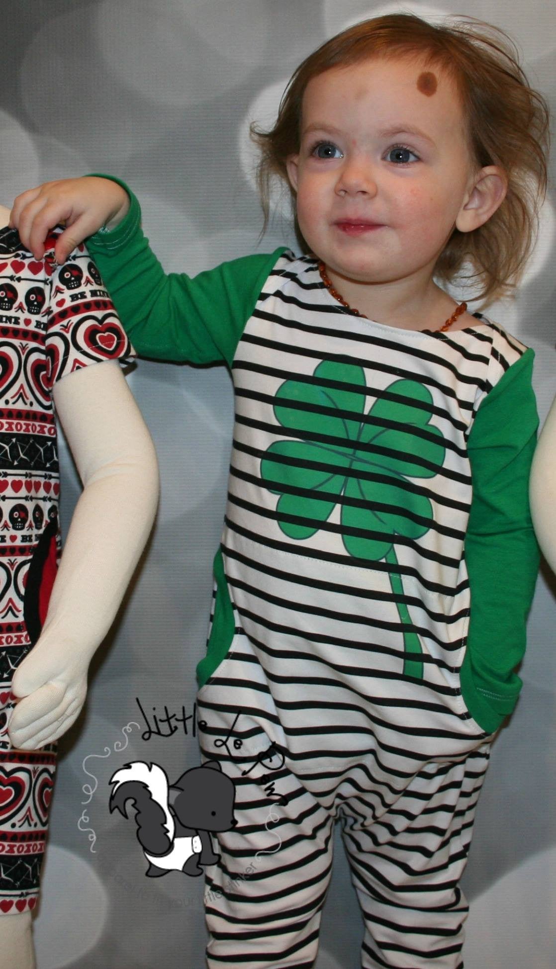 Pick-A-Pocket Romper PDF sewing pattern