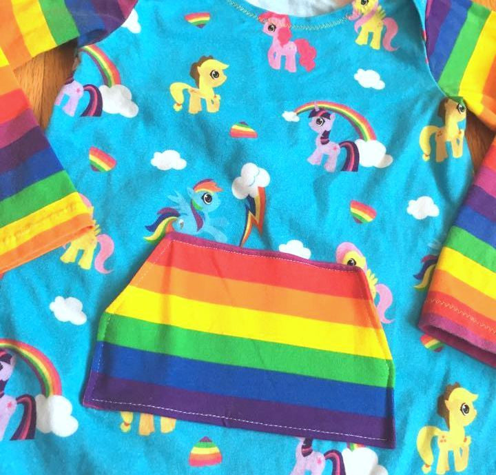 Pick-A-Pocket Romper PDF sewing pattern