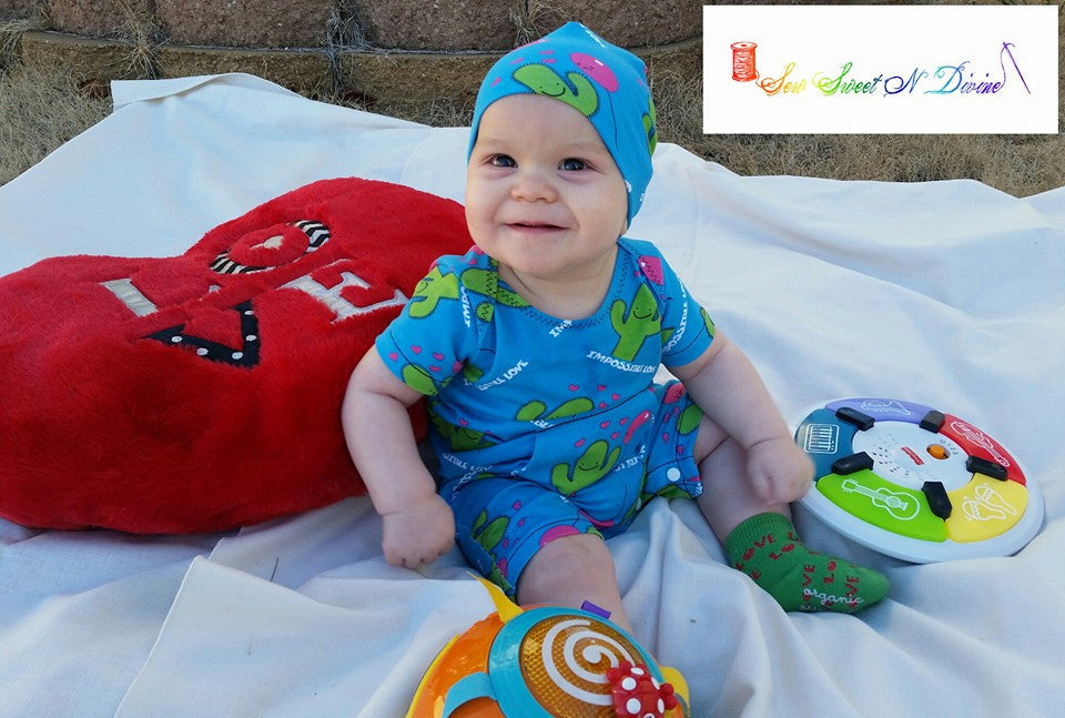 Pick-A-Pocket Romper PDF sewing pattern