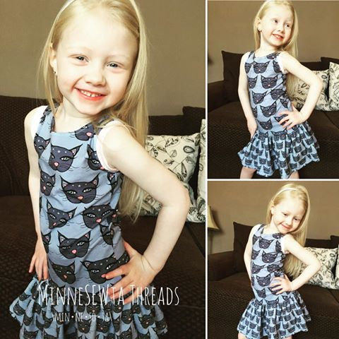 Maritime Dress PDF Sewing pattern