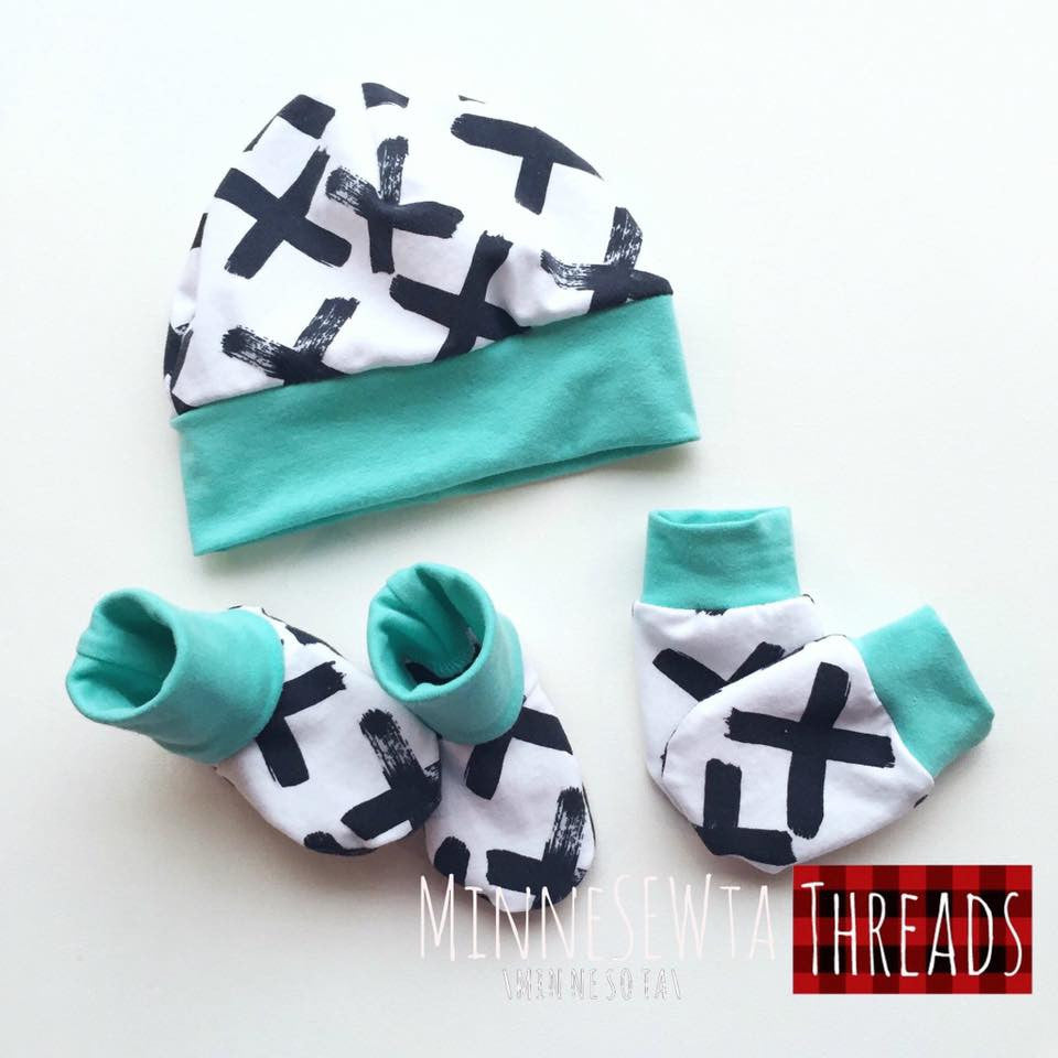 Baby Basics "Bringing Home Baby" Series PDF (Hat, Mittens, Booties)