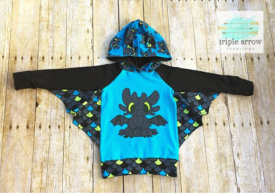MEGAMax Raglan (EARS, WINGS, TAILS & MORE!) PDF sewing pattern.