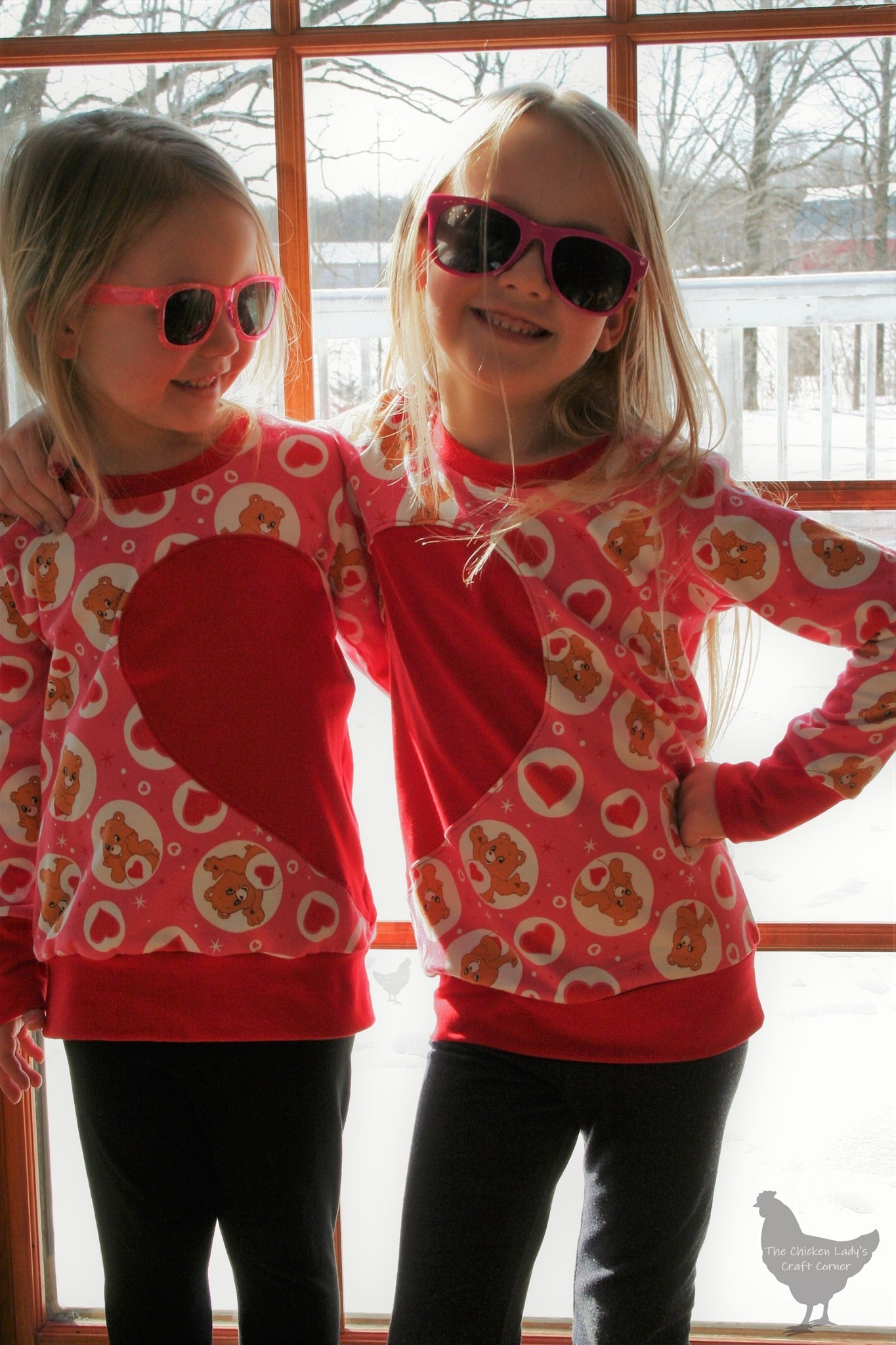 Heart On My Sleeve Hoodie PDF SEWING PATTERN *Projector/A0/Copy Shop Friendly**