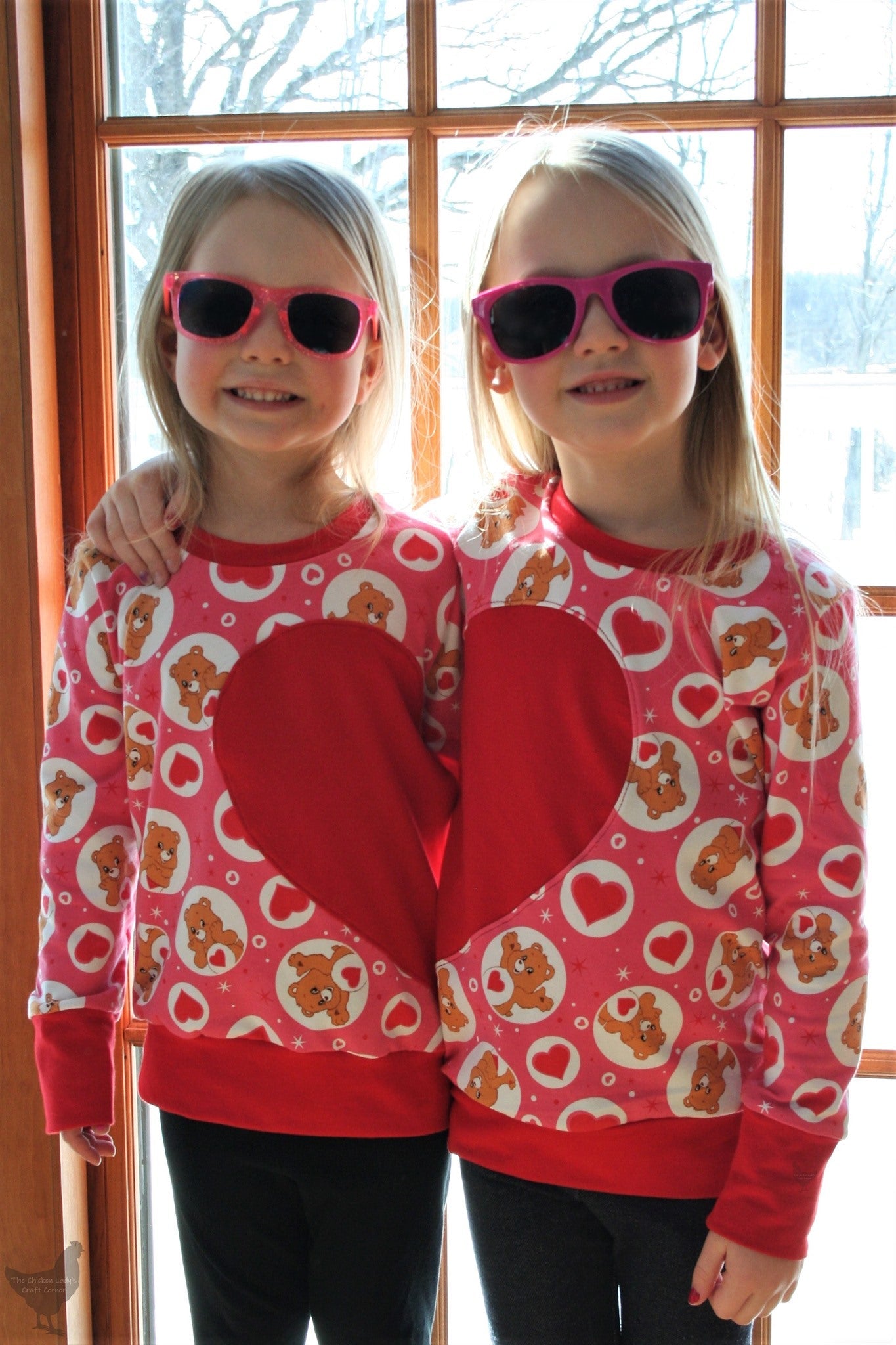 Heart On My Sleeve Hoodie PDF SEWING PATTERN *Projector/A0/Copy Shop Friendly**