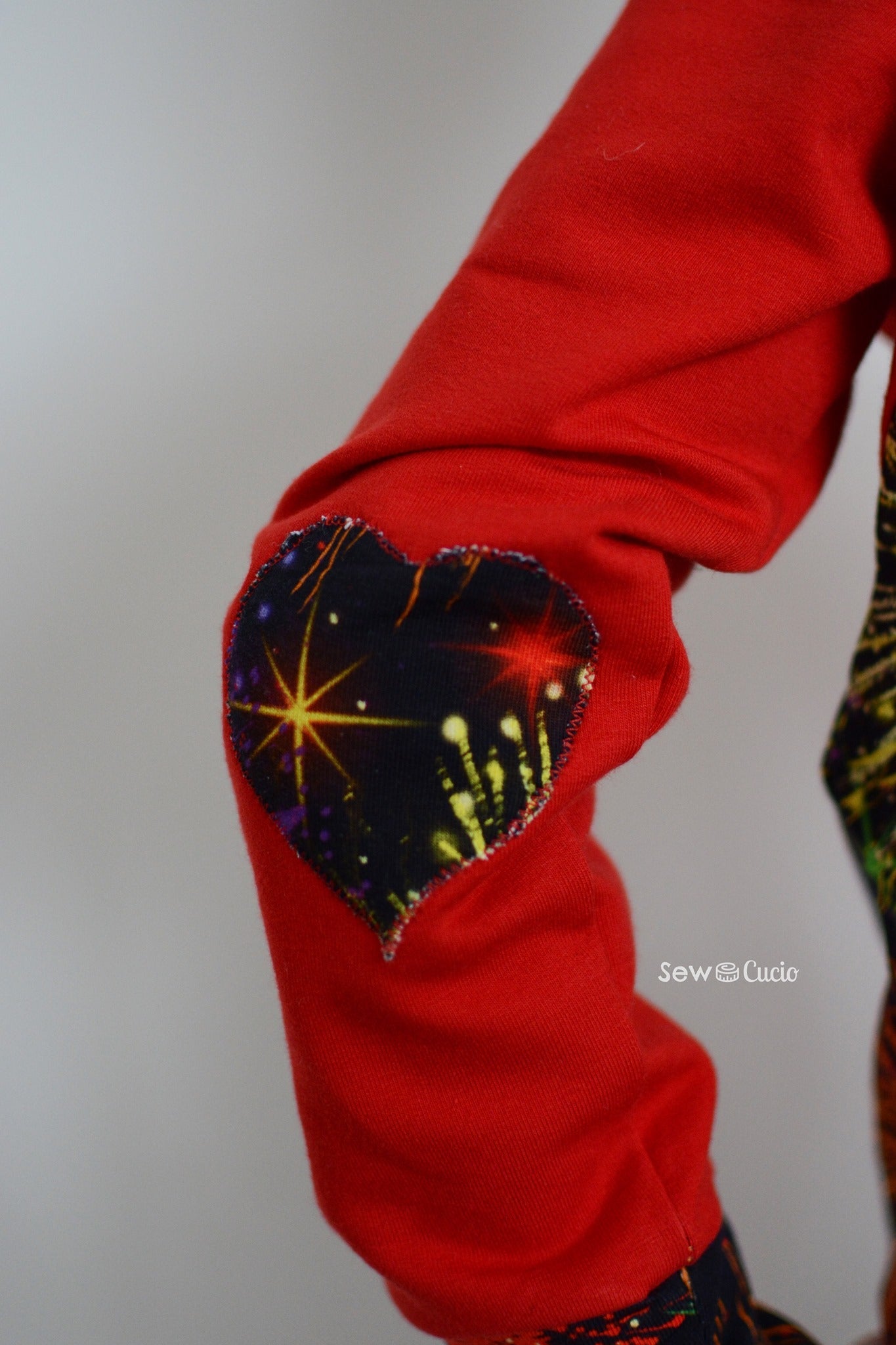 Heart On My Sleeve Hoodie PDF SEWING PATTERN *Projector/A0/Copy Shop Friendly**