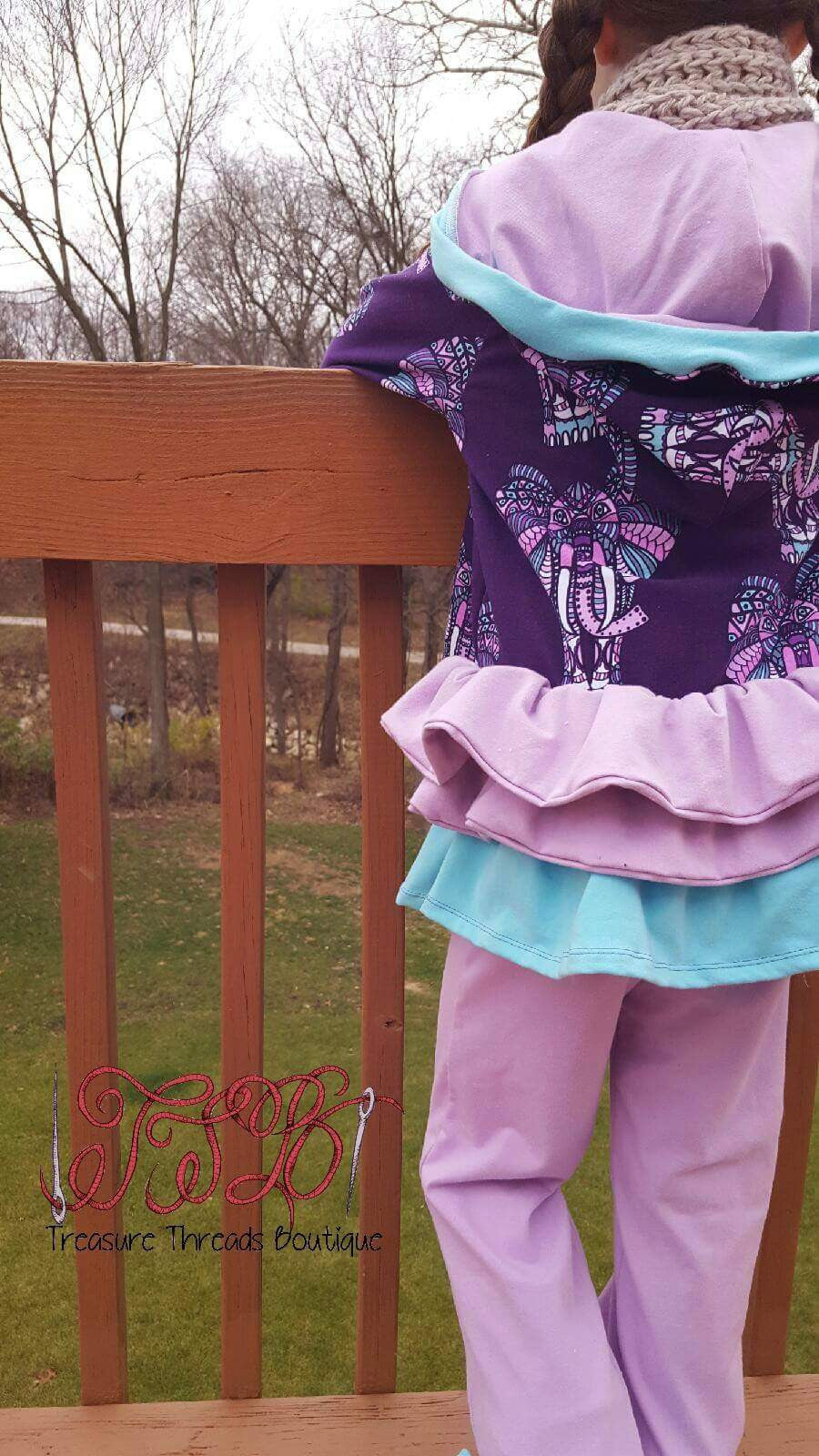Alexa Cardigan sewing PDF