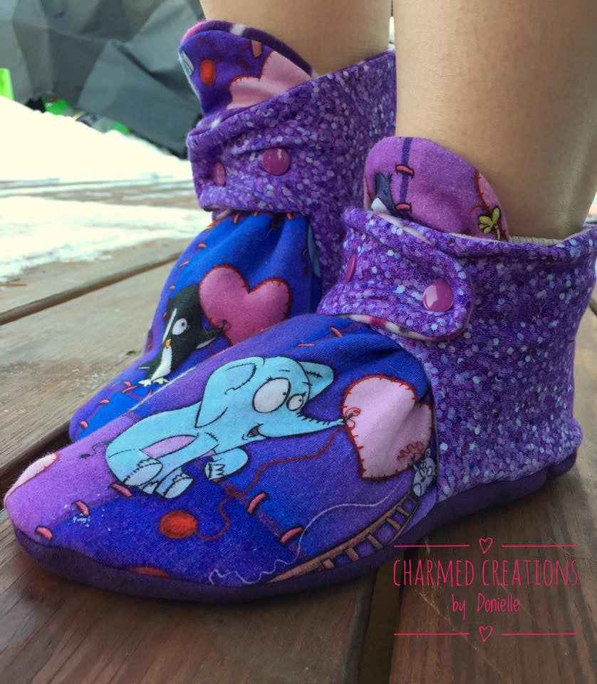 Banana Booties Sewing PDF pattern