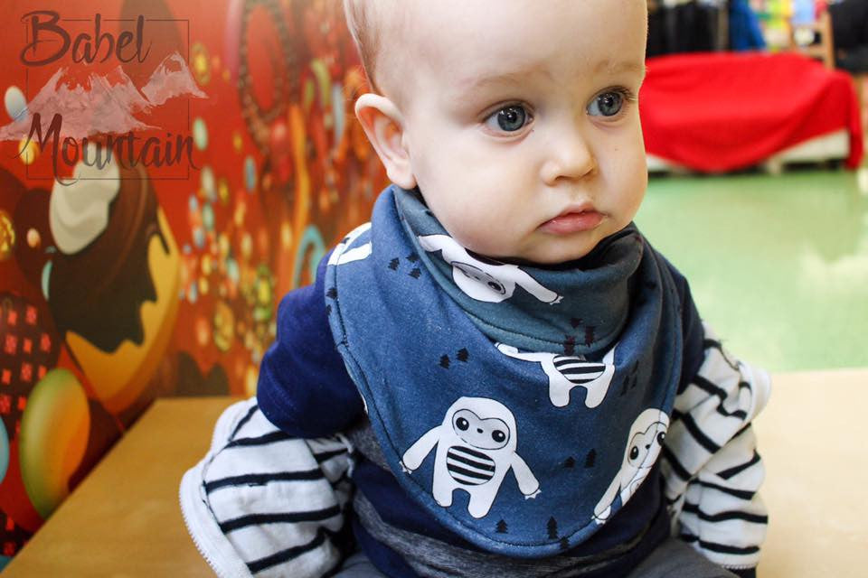 Dribble Lips Bandana Bib SEWING PDF Pattern