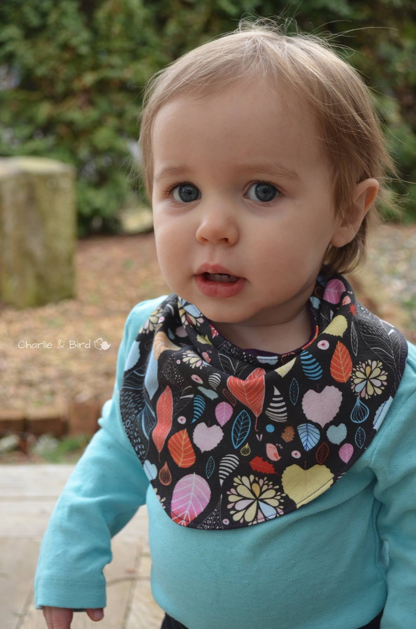 Dribble Lips Bandana Bib SEWING PDF Pattern