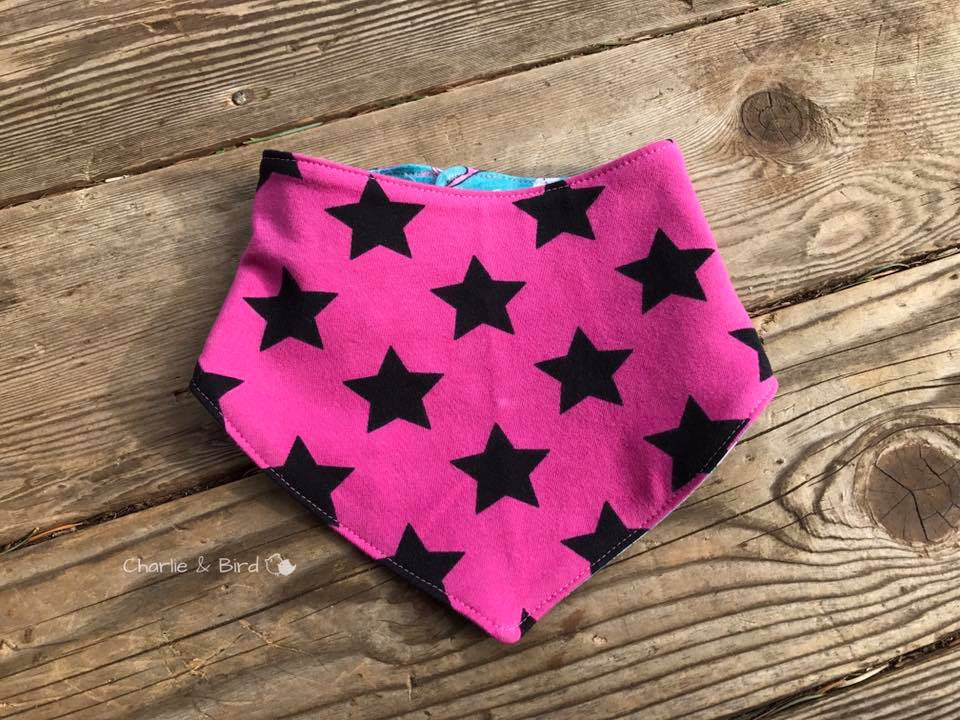 Dribble Lips Bandana Bib SEWING PDF Pattern