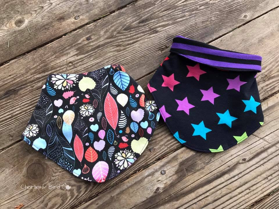 Dribble Lips Bandana Bib SEWING PDF Pattern