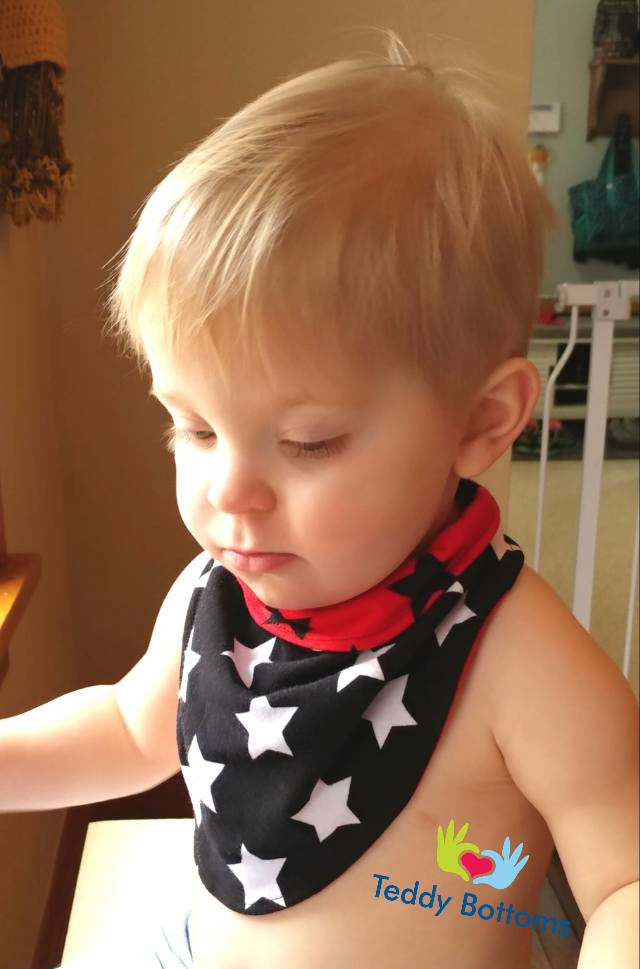 Dribble Lips Bandana Bib SEWING PDF Pattern