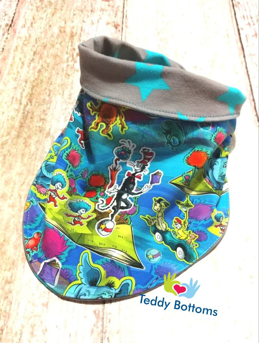 Dribble Lips Bandana Bib SEWING PDF Pattern