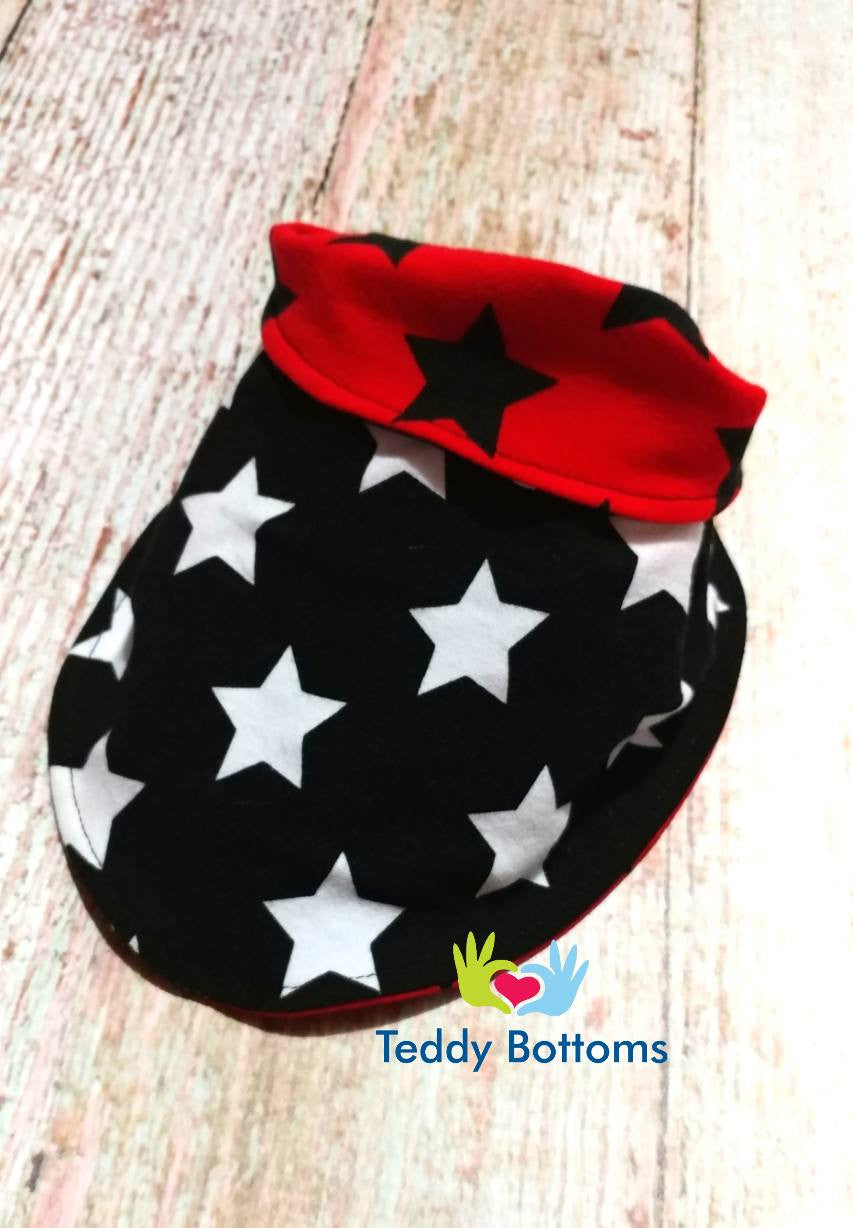 Dribble Lips Bandana Bib SEWING PDF Pattern