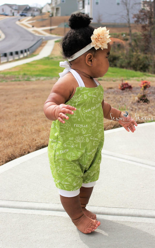 Bitty Bubble Romper and Bubble Bottoms SEWING PDF PATTERN