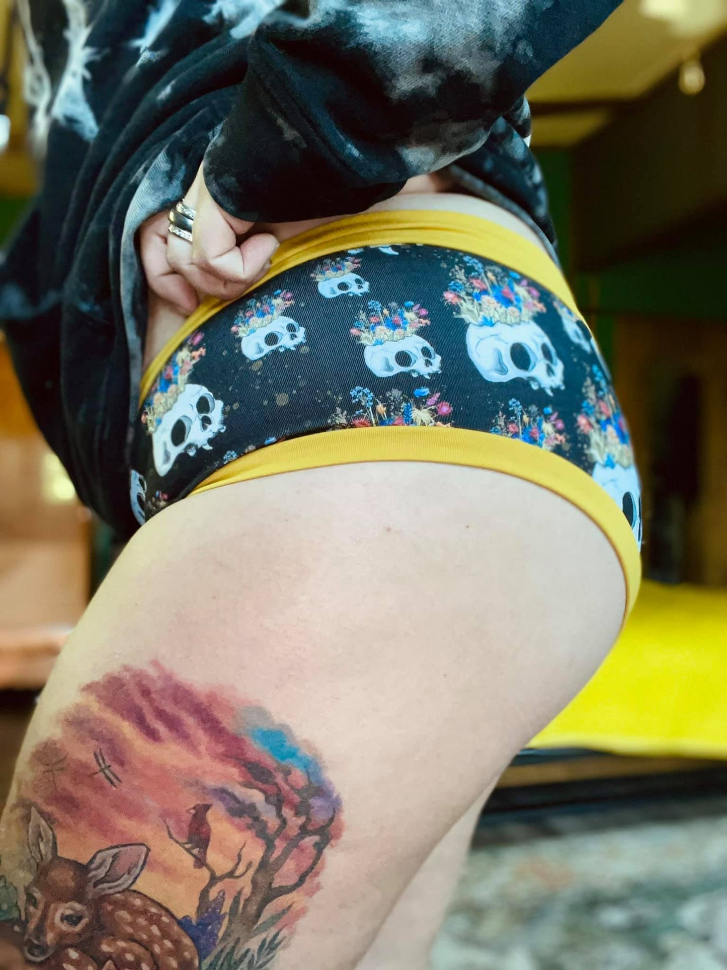 Adult Booty Bottoms - PDF - DIGITAL Pattern File Download for Sewing Cheeky Underwear