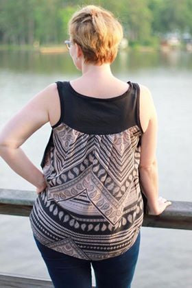 Sea Breeze Top - Adult SEWING PDF PATTERN