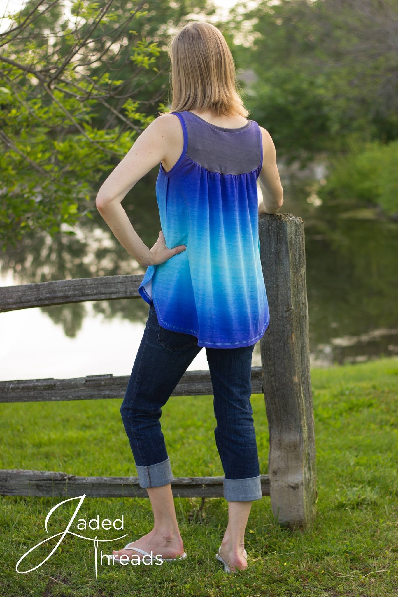 Sea Breeze Top - Adult SEWING PDF PATTERN