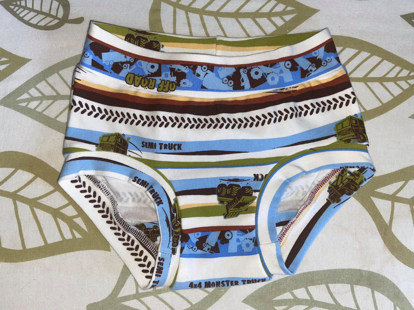 KIDS SIZE undies RockerByeBooties - PDF - Digital Pattern File for garment sewing underwear diaper cover training underwear menstruation