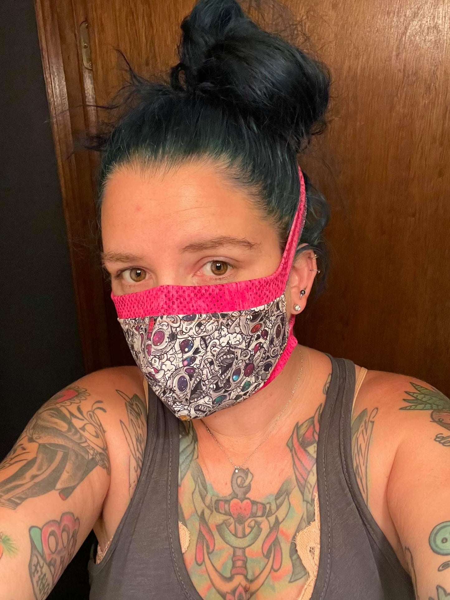 Mask Face Covering PDF Digital Pattern - 5 sizes child through adult